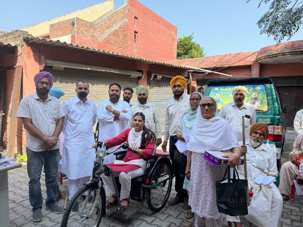 फरीदकोट: मिशन 2027 के तहत 10वां फ्री सहायक उपकरण वितरण कैंप, लगभग 100 जरूरतमंद लोगों तक पहुंची मदद